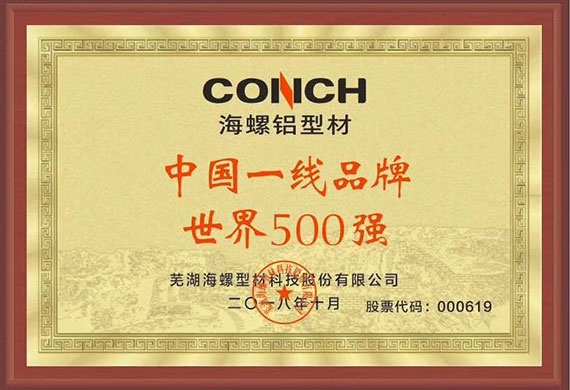 中国一线品牌 世界500强